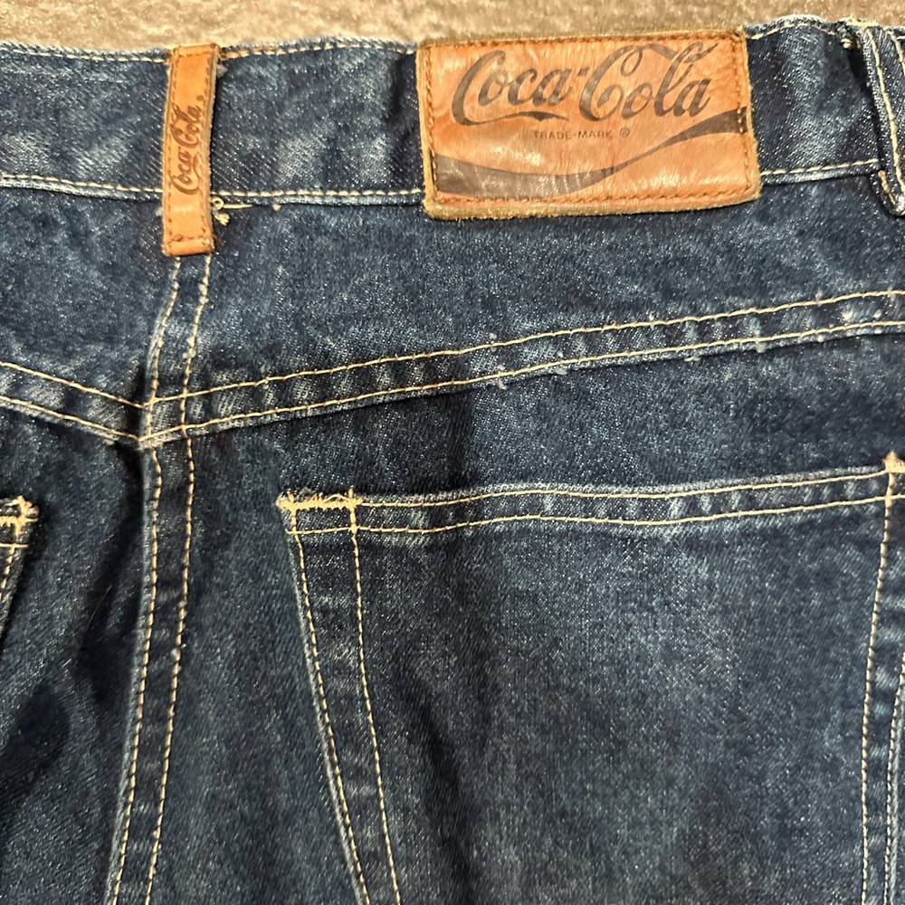 Coca Cola High Rise Blue Jeans - Picture 5 of 11